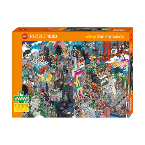 San Francisco Quest: 1000 Teile von Heye Puzzle