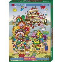 With Jon Burgerman von Heye Puzzle