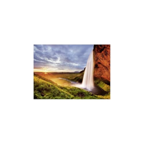 HEYE 29769 - Seljalandsfoss Waterfalls Standard, Huboldt Collection, 1000 Teile Puzzle von Heye