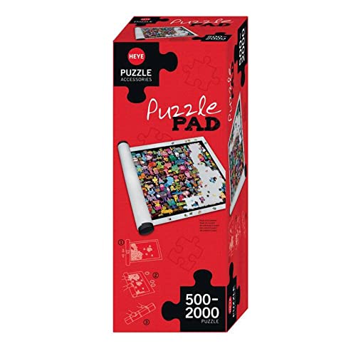 HEYE 80589 - Puzzle Pad - Puzzlematte für 500 - 2000 Teile, weiß von HEYE