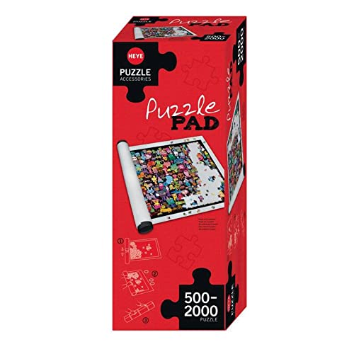 HEYE 80589 - Puzzle Pad - Puzzlematte für 500 - 2000 Teile, weiß von Heye