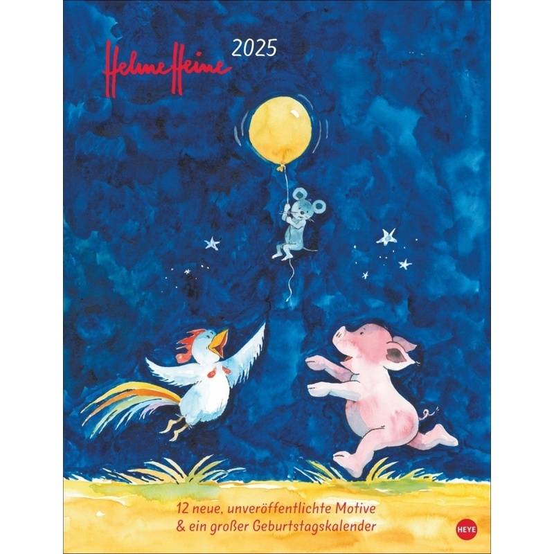 Helme Heine: Edition Kalender 2025 von Heye