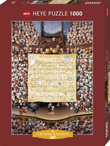 Heye 29564 - Standardpuzzle, Jean-Jaques Loup Score, 1000 Teile von Heye