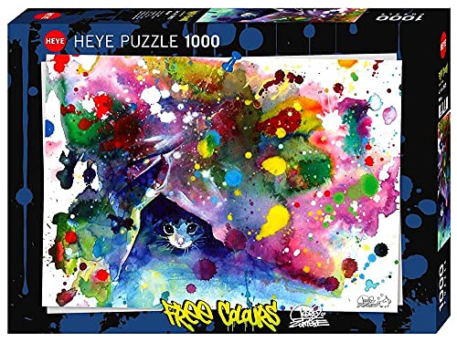 HEYE 29825 Meow Standard 1000 Teile, Lara Zombie, Free Colours, Silver von Heye