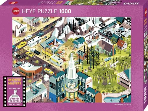 Heye 299491 Tarantino Films 1000 Teile Puzzle, Silver, Zilver von HUCH!