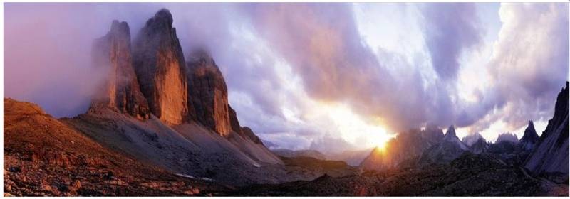 Heye Edition Alexander Von Humboldt - Panoramapuzzle - 3 Peaks 1000 Teile Puzzle Heye-29770 von Heye