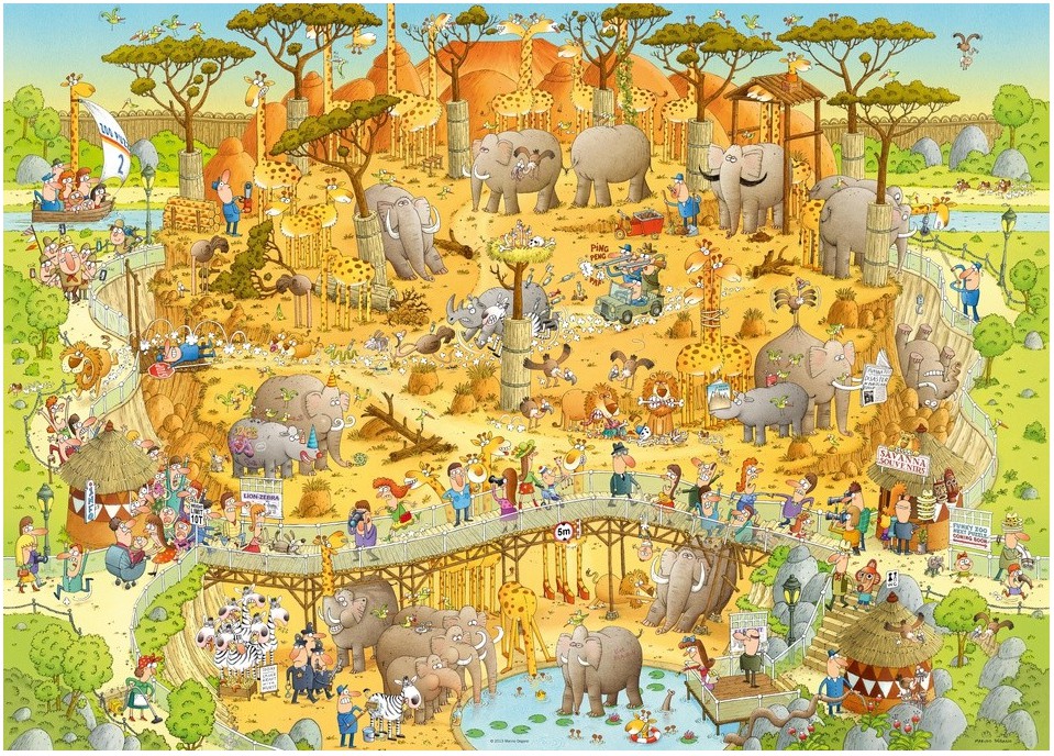Heye Afrika 1000 Teile Puzzle Heye-29639 von Heye