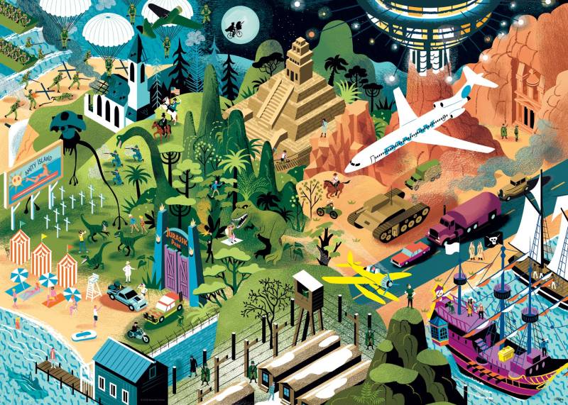 Heye Movie Masters - Steven Spielberg Films 1000 Teile Puzzle Heye-29883 Heye Movie Masters - Steven Spielberg Films 1000 Teile Puzzle Heye-29883 von Heye