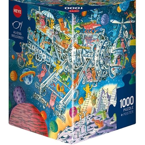 Heye Aliens Welcome Puzzle (1000 Teile) von Heye
