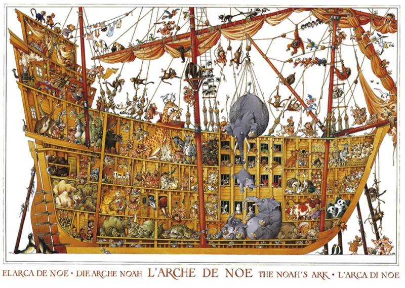 Heye Arche Noah  2000 Teile Puzzle Heye-25475 von Heye