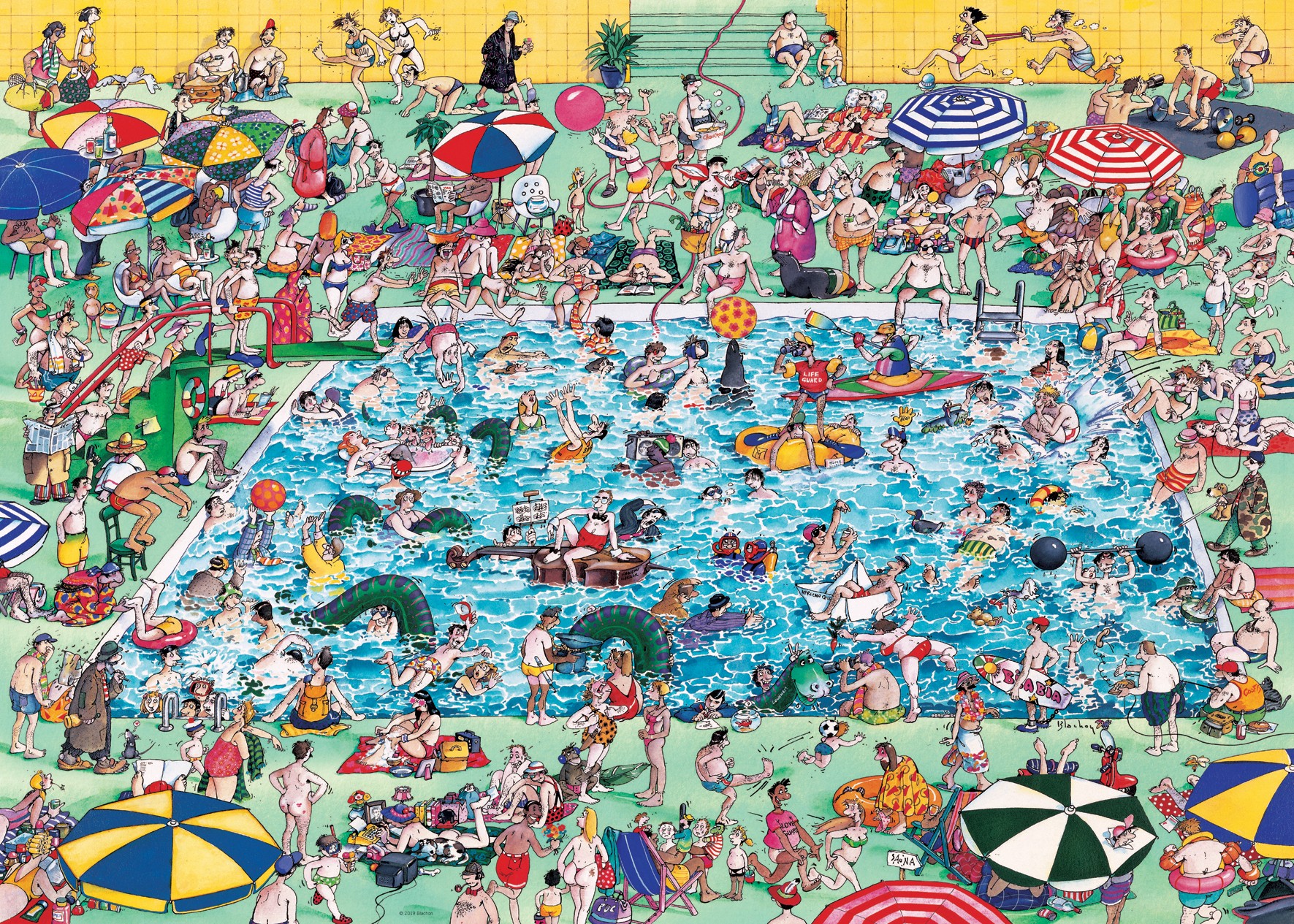 Heye Blachon Roger - Cool Down! 1000 Teile Puzzle Heye-29904 Heye Blachon Roger - Cool Down! 1000 Teile Puzzle Heye-29904 von Heye