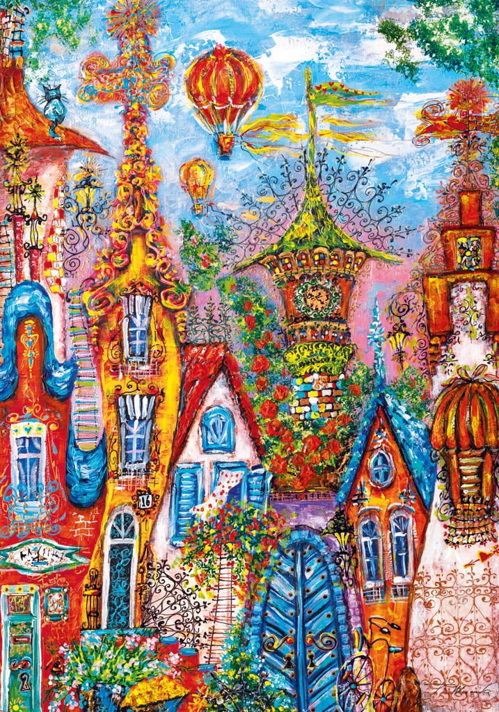 Heye Blue Gate 500 Teile Puzzle Heye-30064 Heye Blue Gate 500 Teile Puzzle Heye-30064 von Heye
