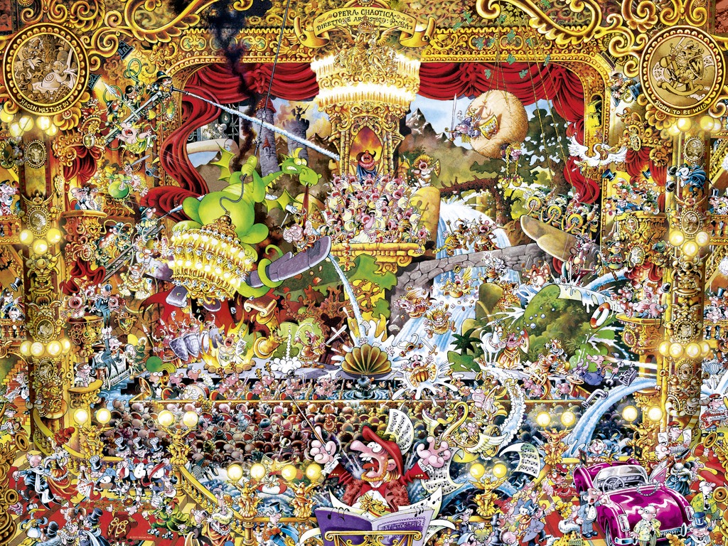 Heye Cartoon Classics - Opera Chaotica 1500 Teile Puzzle Heye-30112 Heye Cartoon Classics - Opera Chaotica 1500 Teile Puzzle Heye-30112 von Heye