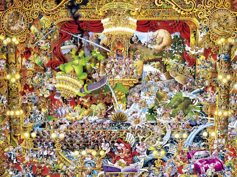 Heye Cartoon Classics - Opera Chaotica 1500 Teile Puzzle Heye-30112 von Heye