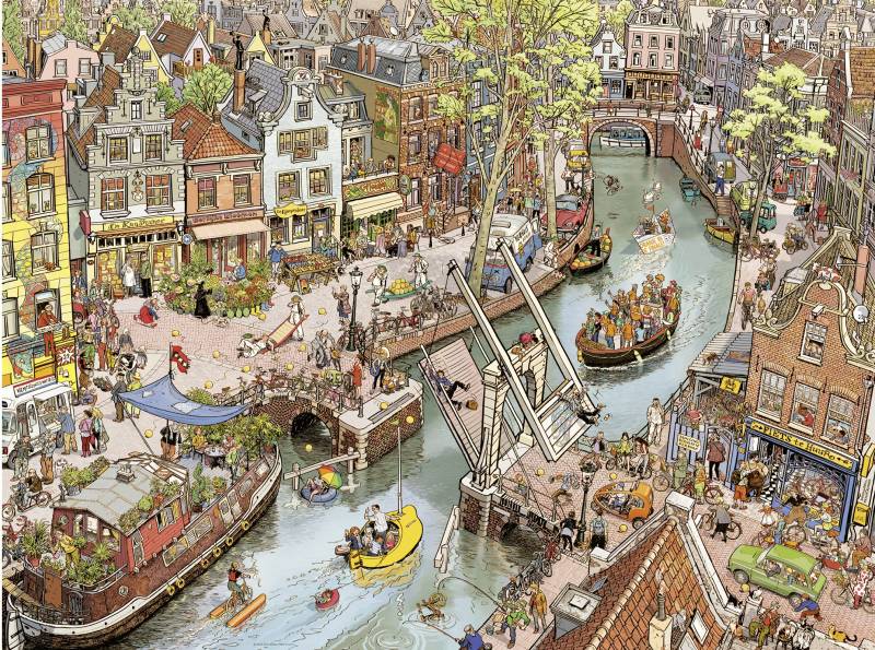 Heye Cartoon Triangular - Say Cheese ! 1500 Teile Puzzle Heye-29793 Heye Cartoon Triangular - Say Cheese ! 1500 Teile Puzzle Heye-29793 von Heye