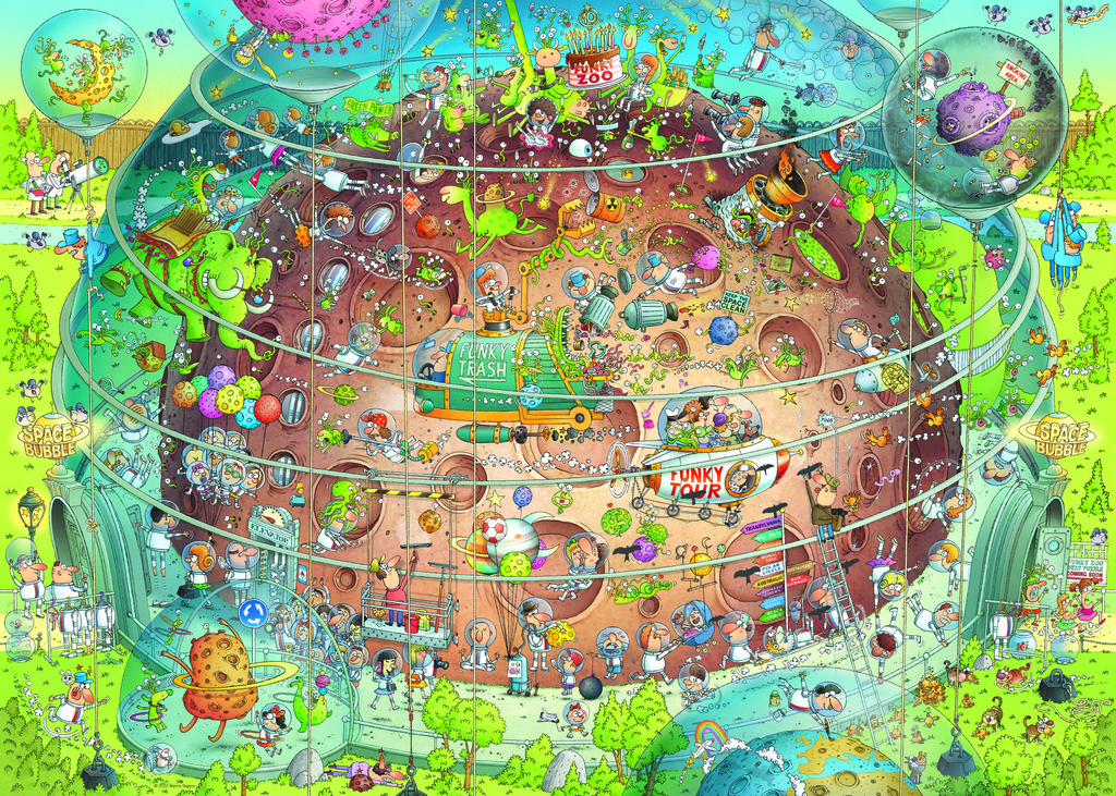 Heye Cosmic Habitat 1000 Teile Puzzle Heye-30013 Heye Cosmic Habitat 1000 Teile Puzzle Heye-30013 von Heye