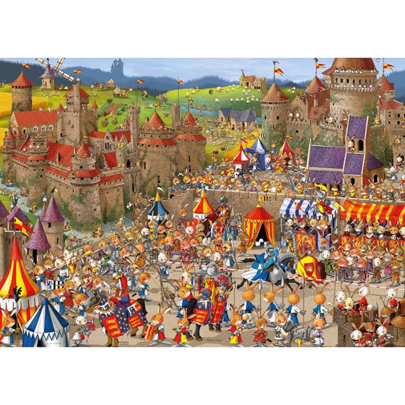 Heye François Ruyer - Bunny Battles 1000 Teile Puzzle Heye-29920 Heye François Ruyer - Bunny Battles 1000 Teile Puzzle Heye-29920 von Heye