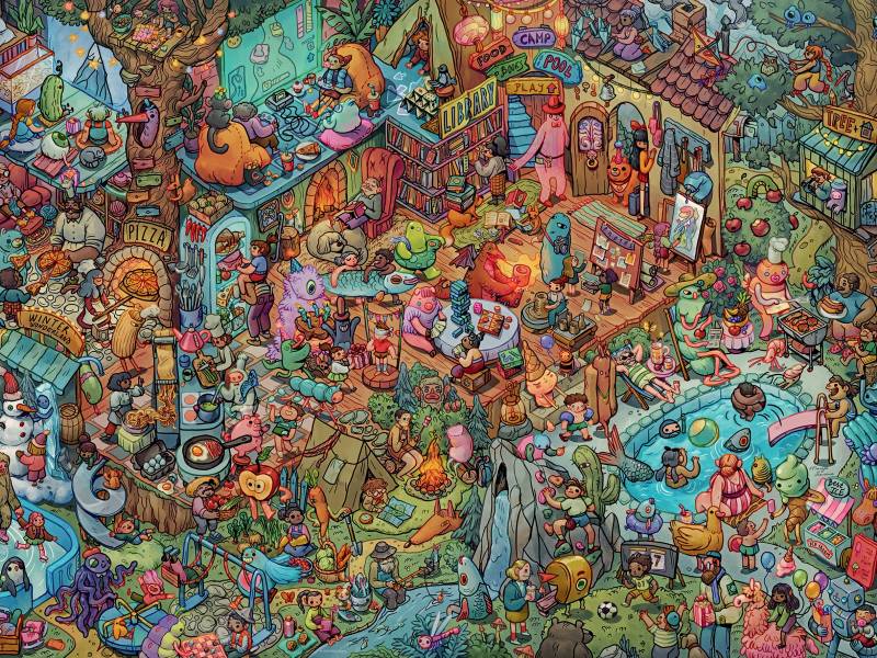 Heye Fun with Friends 1500 Teile Puzzle Heye-29929 von Heye