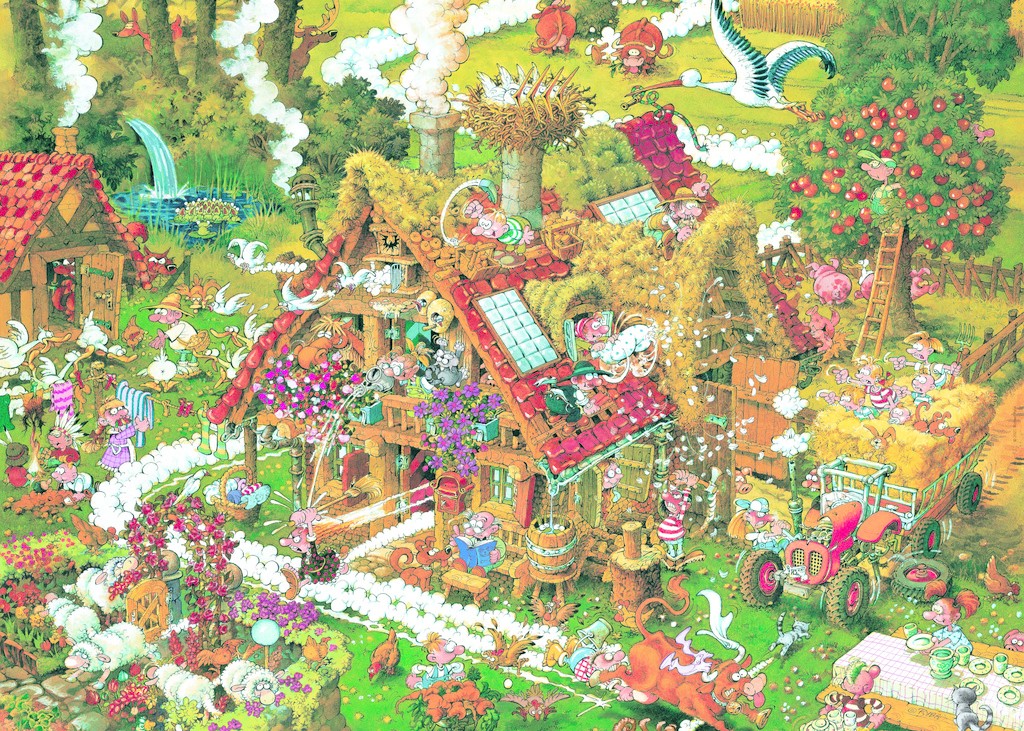 Heye Funny Farm 1000 Teile Puzzle Heye-29989 Heye Funny Farm 1000 Teile Puzzle Heye-29989 von Heye