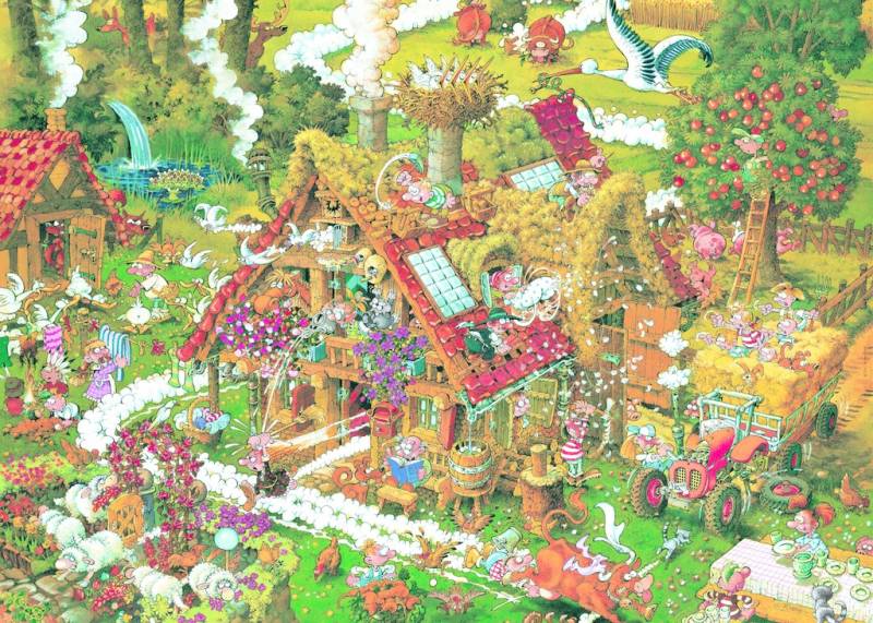 Heye Funny Farm 1000 Teile Puzzle Heye-29989 Heye Funny Farm 1000 Teile Puzzle Heye-29989 von Heye