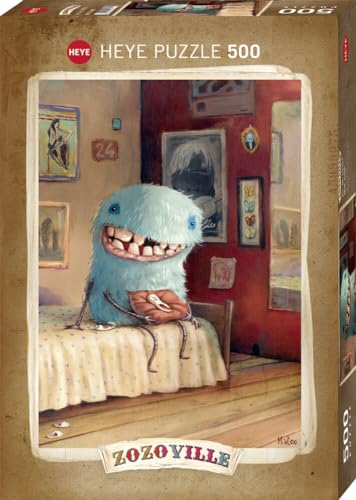 Heye HY29701 Milk Tooth, Zozoville 500 Teile Puzzle, Green Heye HY29701 Milk Tooth, Zozoville 500 Teile Puzzle, Green von Heye