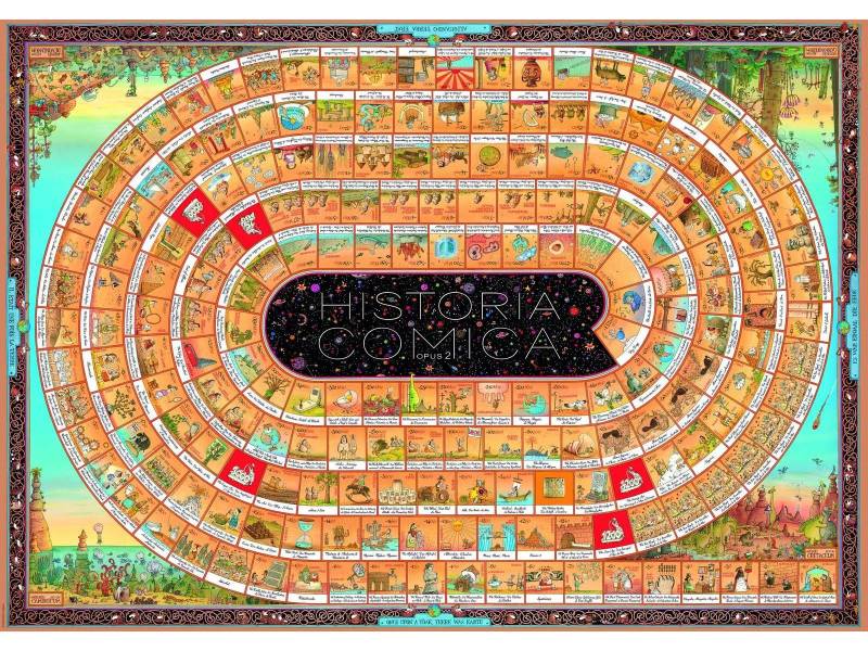 Heye Historia Comica Opus 2 4000 Teile Puzzle Heye-29342 von Heye