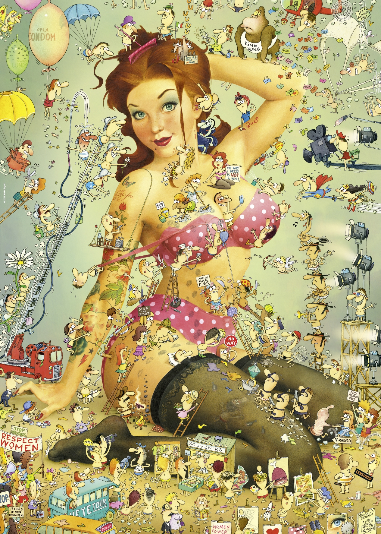 Heye Insta Girls Life 1000 Teile Puzzle Heye-29992 Heye Insta Girls Life 1000 Teile Puzzle Heye-29992 von Heye