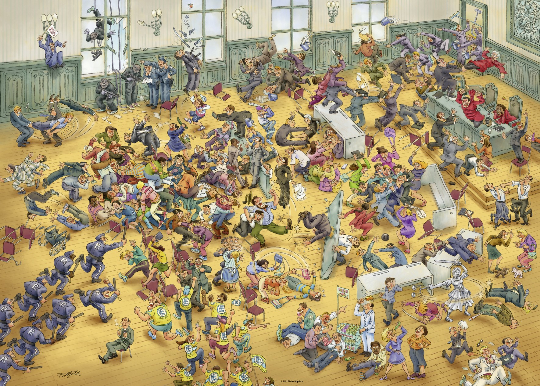 Heye Justice for All 1000 Teile Puzzle Heye-29993 Heye Justice for All 1000 Teile Puzzle Heye-29993 von Heye