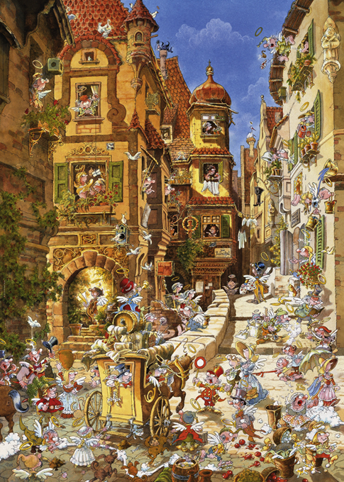 Heye Michael Ryba - By Day 1000 Teile Puzzle Heye-29874 Heye Michael Ryba - By Day 1000 Teile Puzzle Heye-29874 von Heye