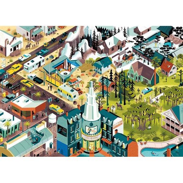 Heye Movie Masters - Tarantino films 1000 Teile Puzzle Heye-29949 Heye Movie Masters - Tarantino films 1000 Teile Puzzle Heye-29949 von Heye