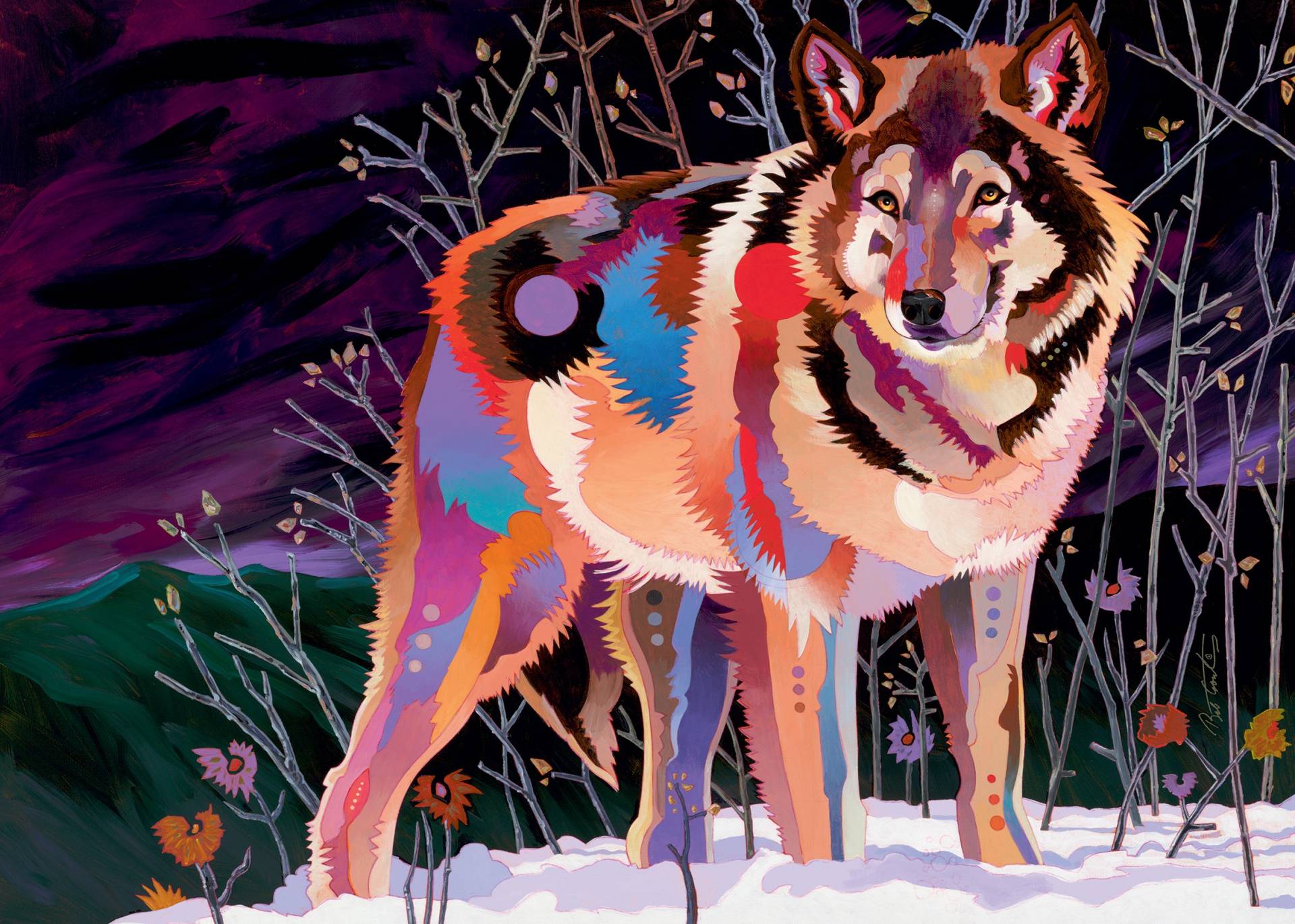 Heye Night Wolf 1000 Teile Puzzle Heye-29939 Heye Night Wolf 1000 Teile Puzzle Heye-29939 von Heye