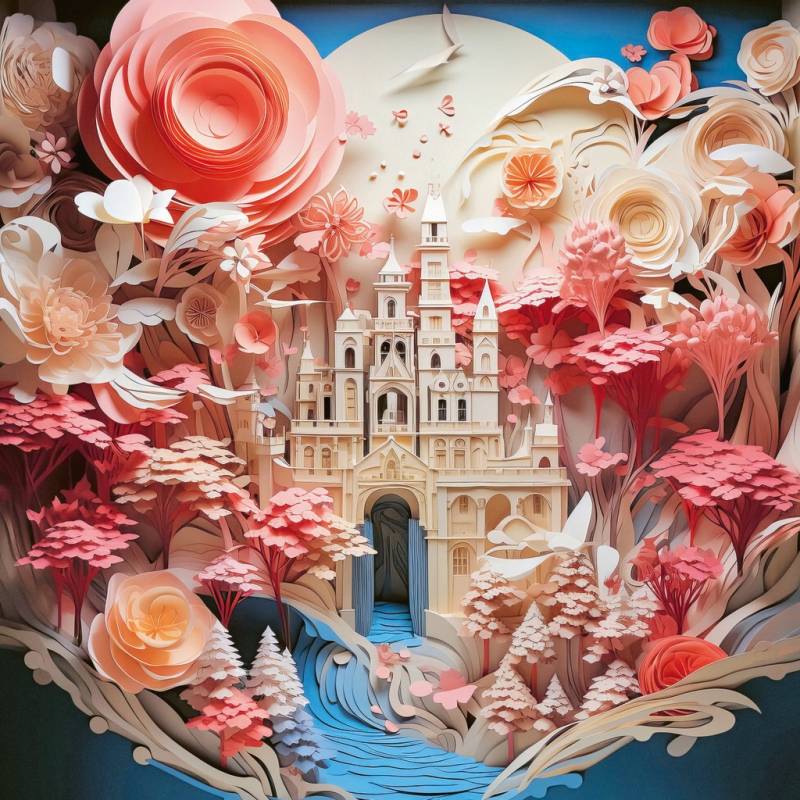 Heye Quadratpuzzle - Paper Like - White Castle 1000 Teile Puzzle Heye-30073 Heye Quadratpuzzle - Paper Like - White Castle 1000 Teile Puzzle Heye-30073 von Heye