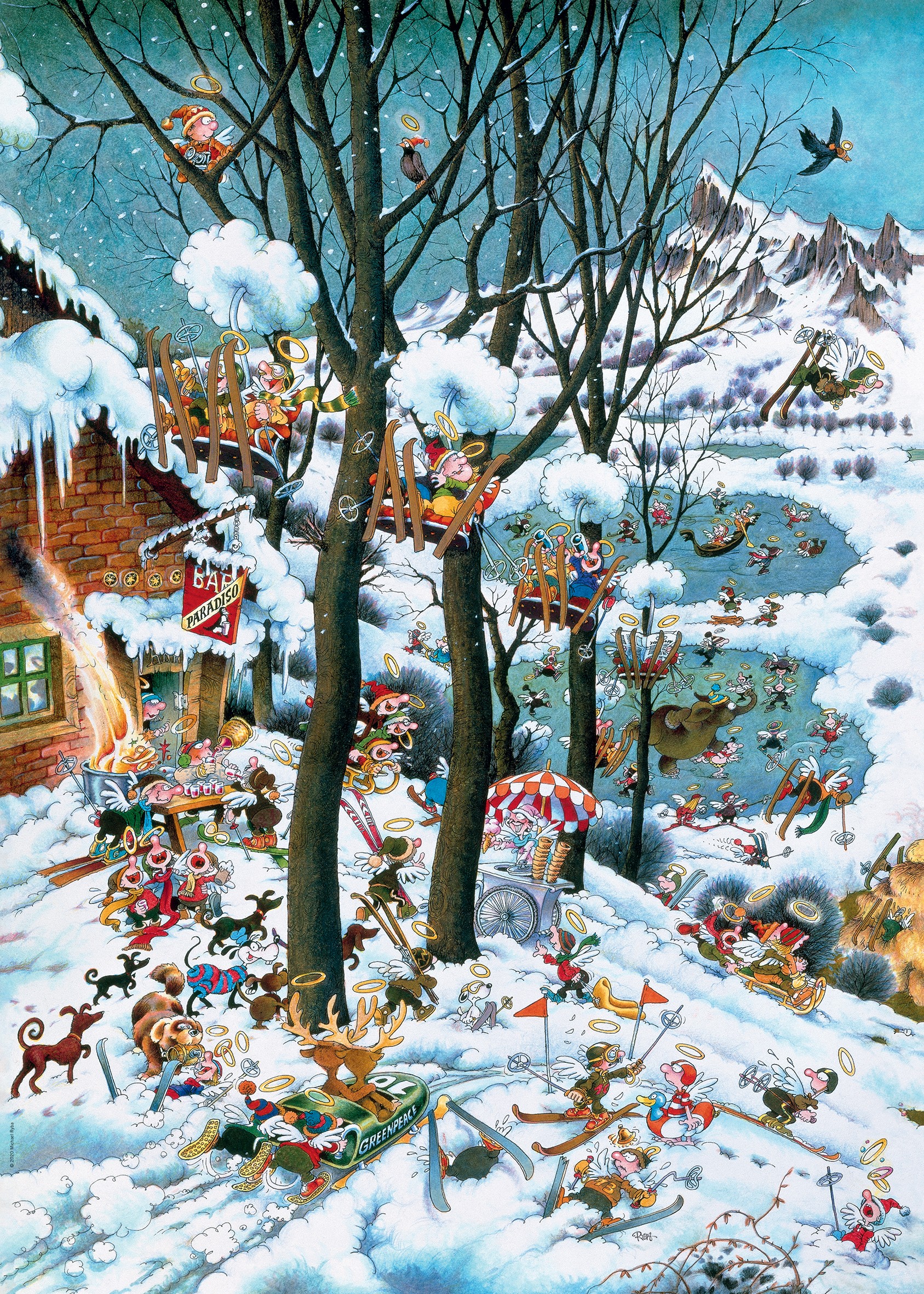 Heye Paradies Im Winter 1000 Teile Puzzle Heye-29961 Heye Paradies Im Winter 1000 Teile Puzzle Heye-29961 von Heye