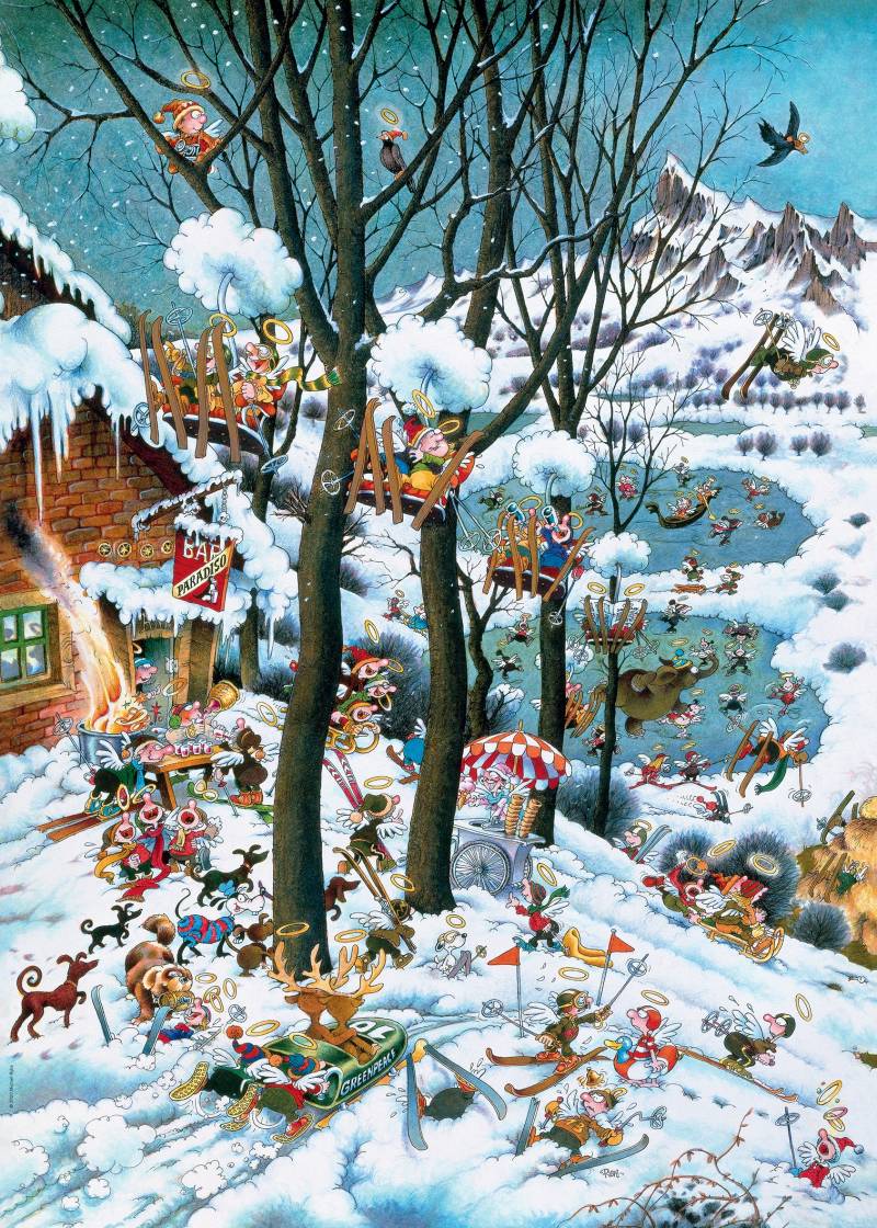 Heye Paradies Im Winter 1000 Teile Puzzle Heye-29961 von Heye