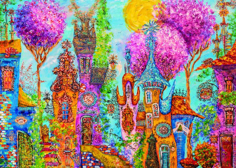 Heye Pink Trees 1000 Teile Puzzle Heye-30012 Heye Pink Trees 1000 Teile Puzzle Heye-30012 von Heye