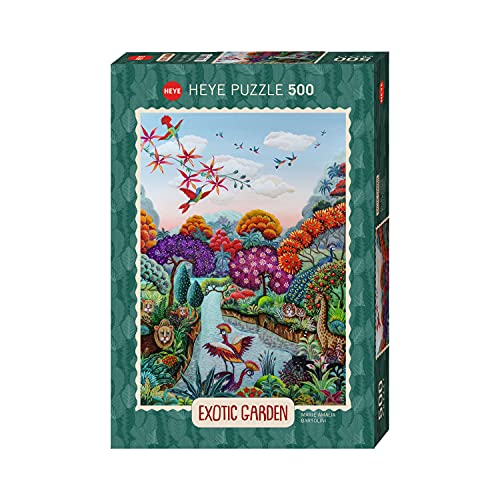 Heye Plant Paradise, Exotic Garden 500 Teile Puzzle, Silver von HUCH!