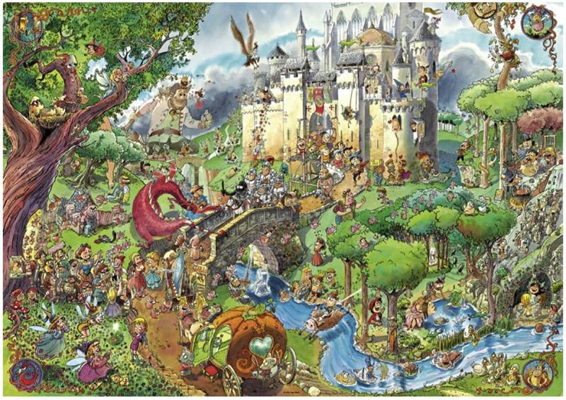 Heye Prades: Fairy Tales 1500 Teile Puzzle Heye-29414 von Heye