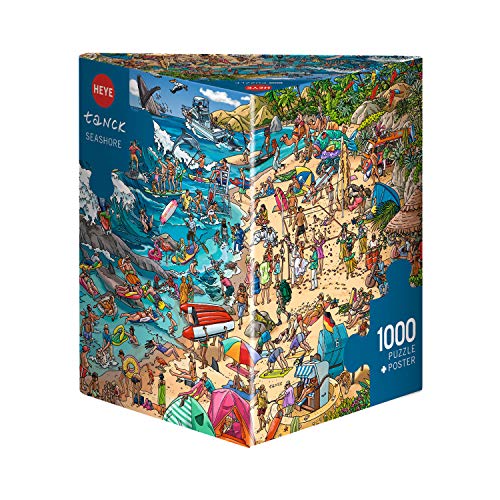 Heye HY29922 Seashore, Birgit Tanck Puzzle, Grey: 1000 Teile (1000 Teile Puzzle Heye) von Heye