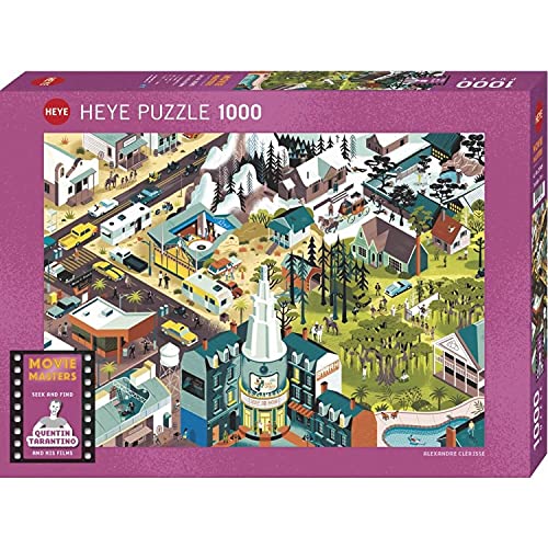 Heye Puzzle 1000 Teile – Movie Masters Tarantino Films von Heye