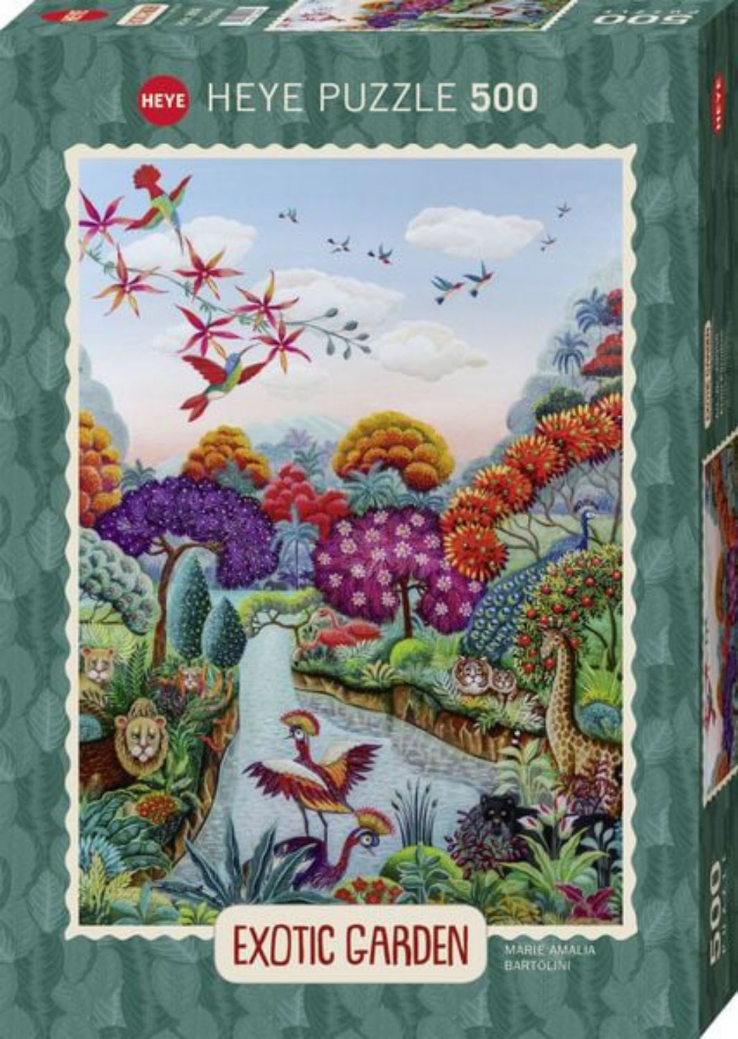 Heye Puzzle 500 Teile - Exotic Garden - von Heye