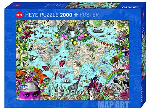 Heye HY29913 Quirky World, PABUKU Puzzle, Yellow Heye HY29913 Quirky World, PABUKU Puzzle, Yellow von Heye