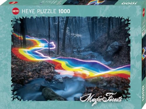 Heye Rainbow Road 1000 Teile Puzzle, Teal/Turquoise Green von Heye