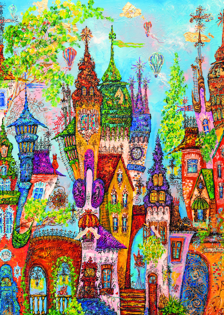 Heye Red Arches 1000 Teile Puzzle Heye-30011 Heye Red Arches 1000 Teile Puzzle Heye-30011 von Heye