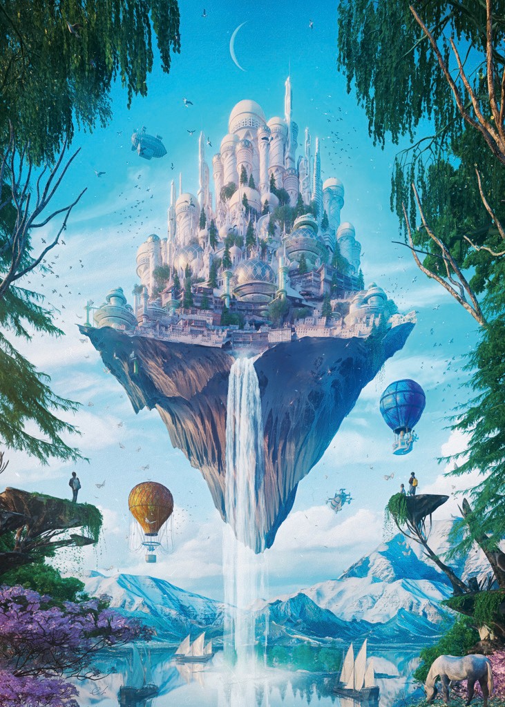 Heye Sky Isle 1000 Teile Puzzle Heye-30060 Heye Sky Isle 1000 Teile Puzzle Heye-30060 von Heye