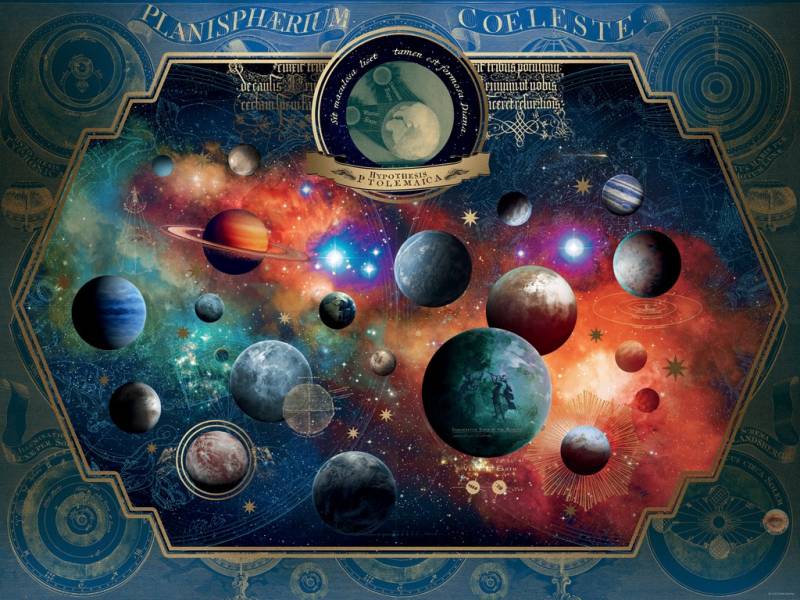 Heye Space World 1500 Teile Puzzle Heye-30001 von Heye
