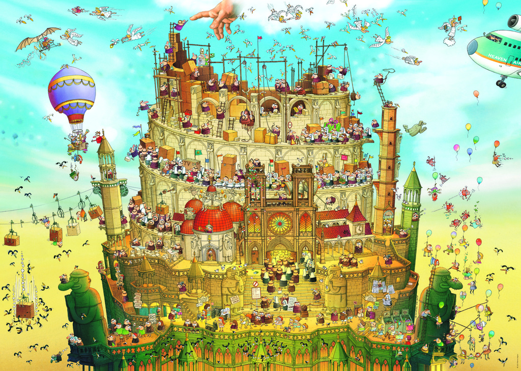 Heye That's Life - High Above 2000 Teile Puzzle Heye-30014 von Heye