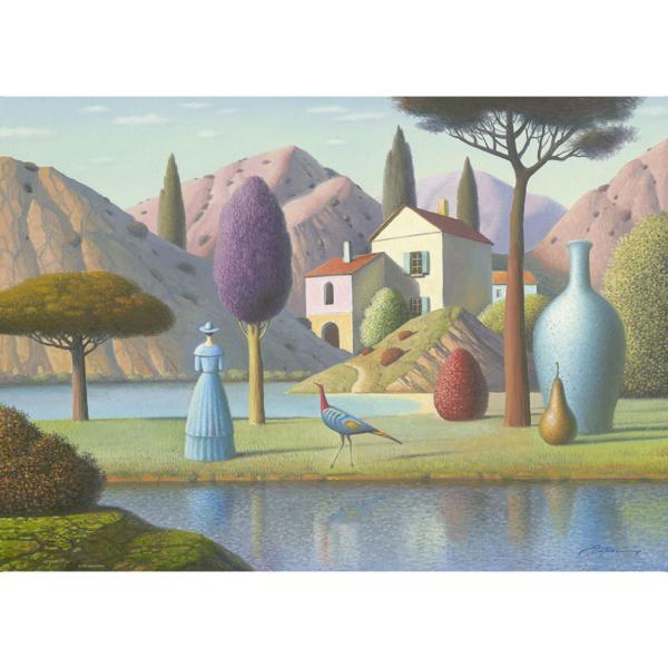 Heye Timeless - Dame in Blau 1000 Teile Puzzle Heye-30043 Heye Timeless - Dame in Blau 1000 Teile Puzzle Heye-30043 von Heye