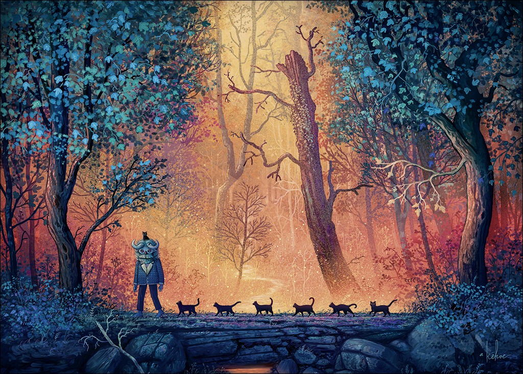 Heye Woodland March 1000 Teile Puzzle Heye-30031 von Heye