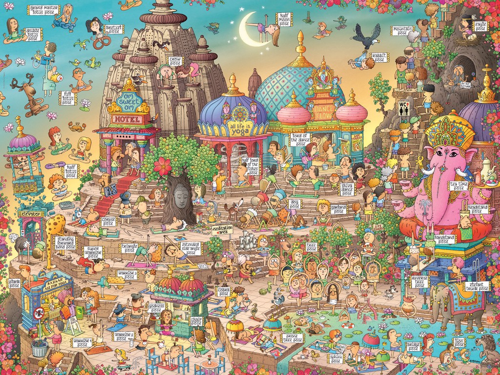 Heye Yogaland 1500 Teile Puzzle Heye-30047 von Heye