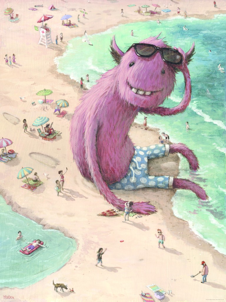 Heye Zozoville - Beach Boy 1500 Teile Puzzle Heye-30009 von Heye